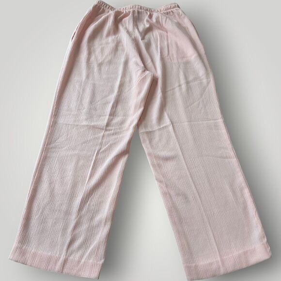Women's Pink Wide-Leg Pants - Picture 7 of 11